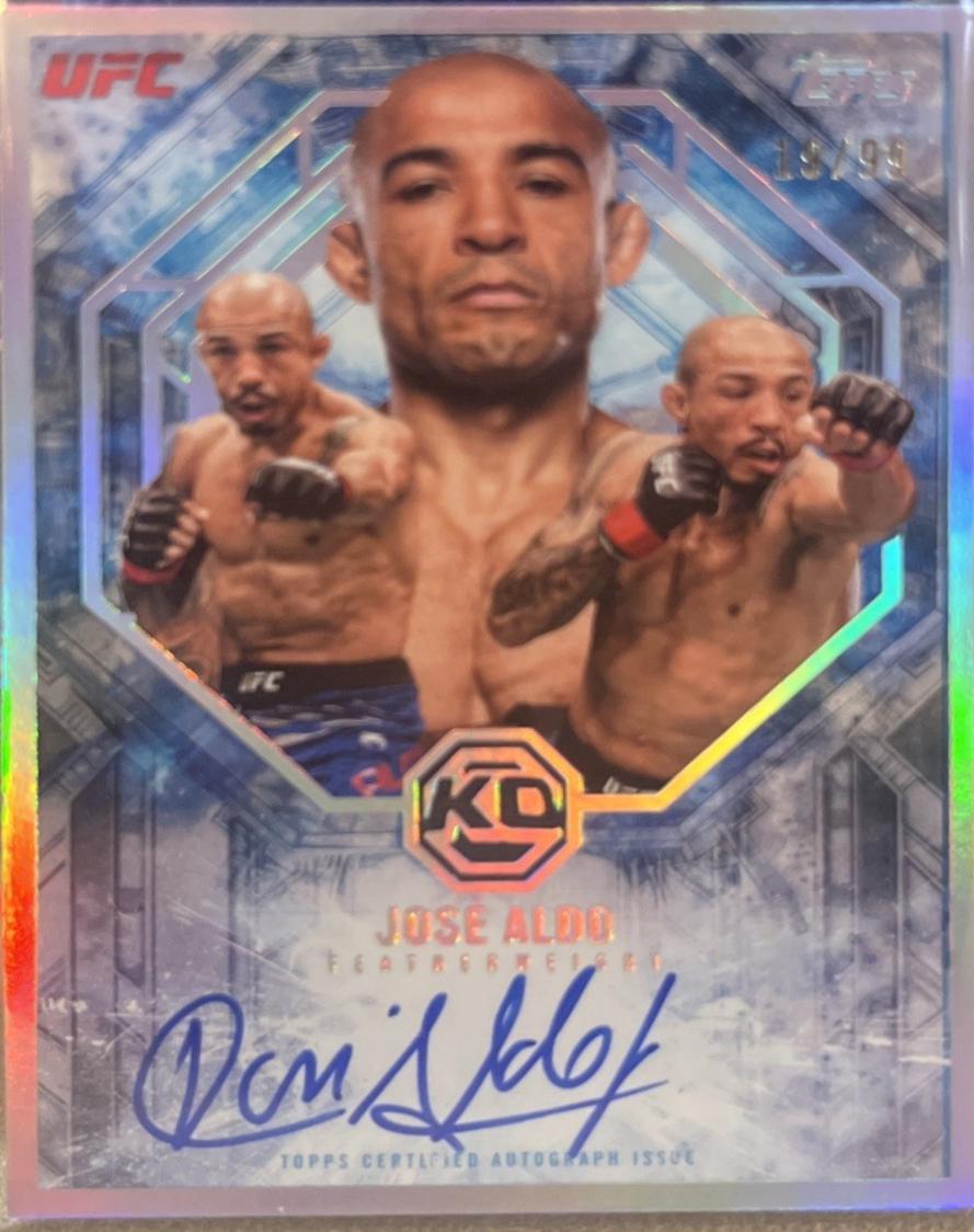 Jose Aldo #CGS-JA Prices | 2026 Topps Knockout UFC Collageagraphs