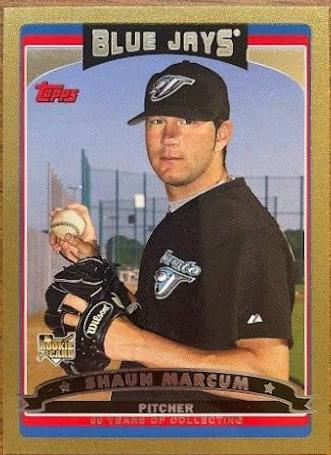Shaun Marcum #314 Baseball Cards 2006 Topps