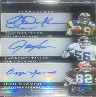 Eric Dickerson / Lawrence Taylor / Ozzie Newsome