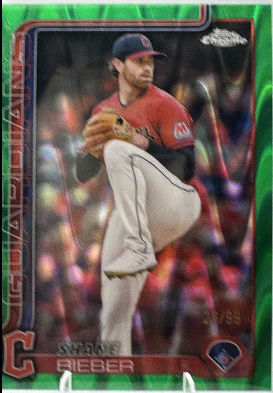 Shane Bieber [Green Raywave] #13