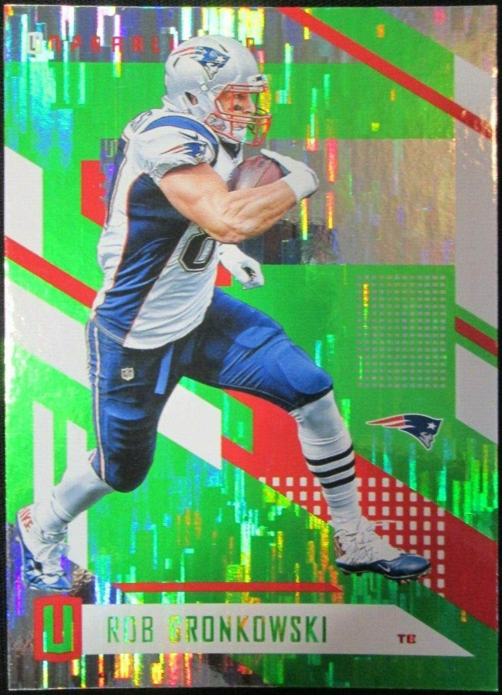 Rob Gronkowski #2 Football Cards 2017 Panini Unparalleled