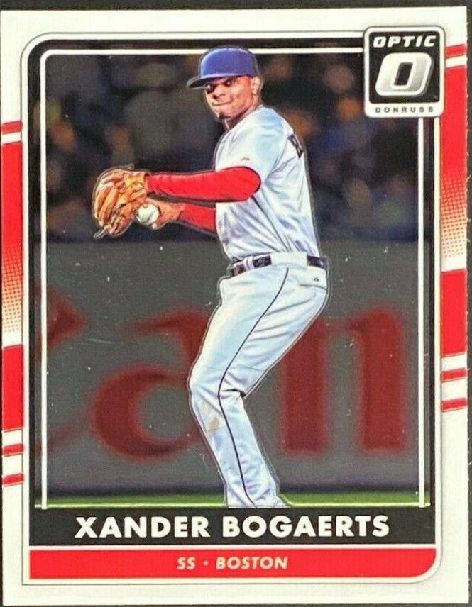 Xander Bogaerts #145 2016 Panini Donruss Optic Baseball