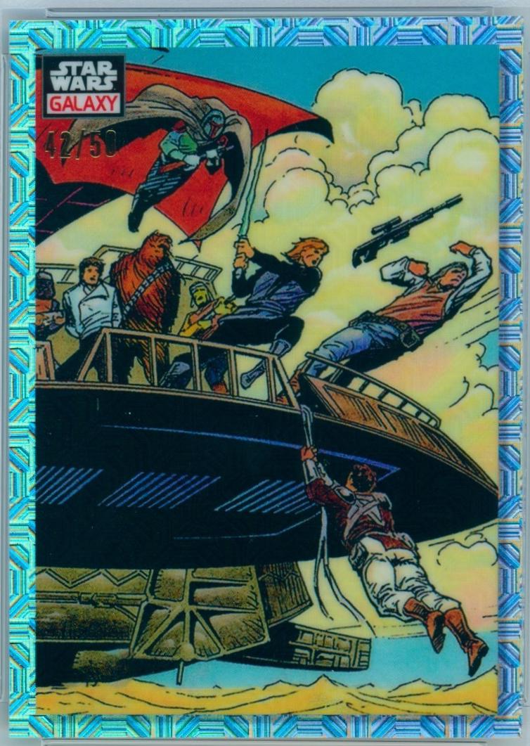 Skirmish Above the Sarlacc [Mojo Refractor] #14
