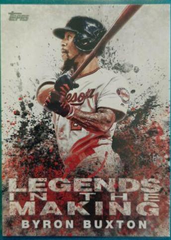 Byron Buxton #3 Baseball Cards 2018 Topps Legends in the Making