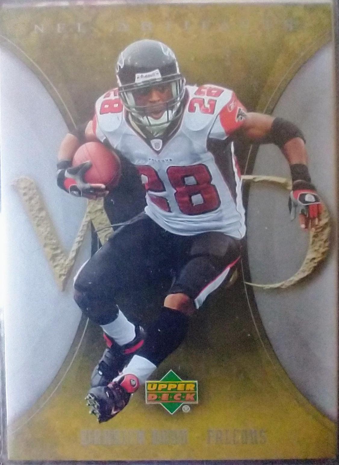 Warrick Dunn #6 Football Cards 2007 Upper Deck Artifacts