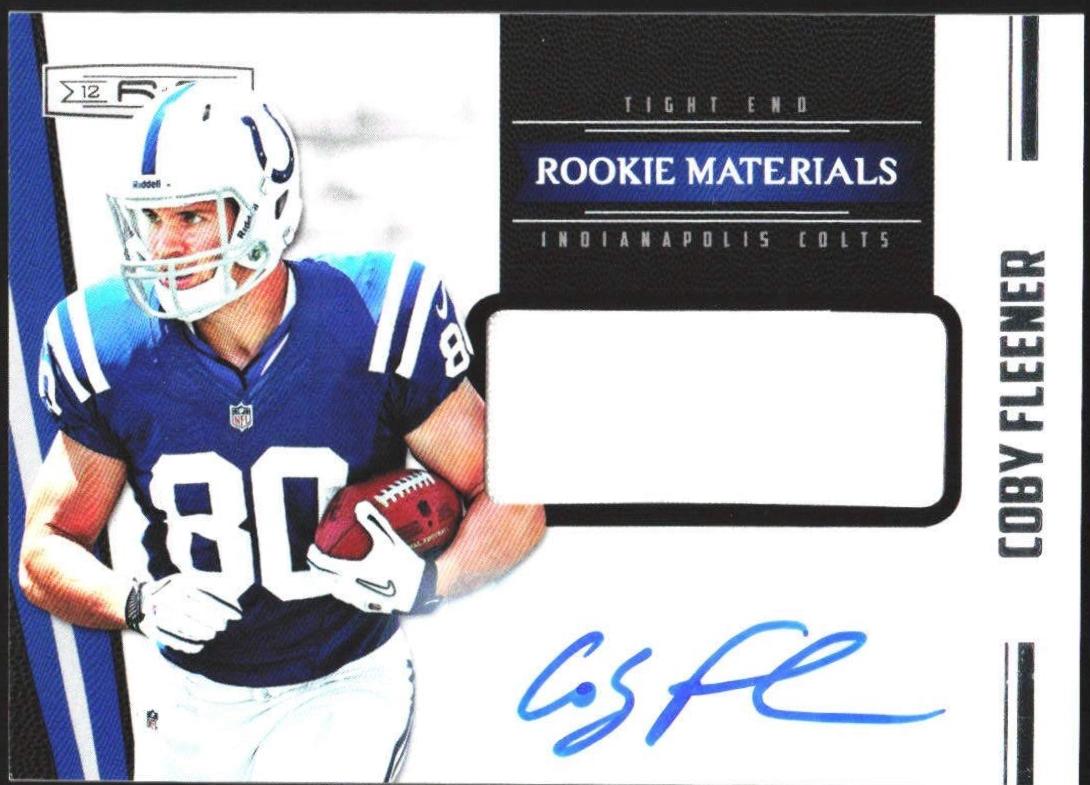 Coby Fleener #231 2012 Panini Rookies & Stars Football