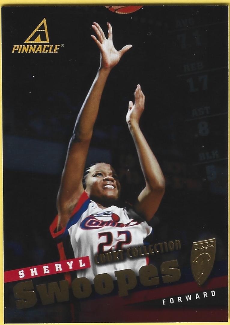 Sheryl Swoopes #40 1998 Pinnacle WNBA