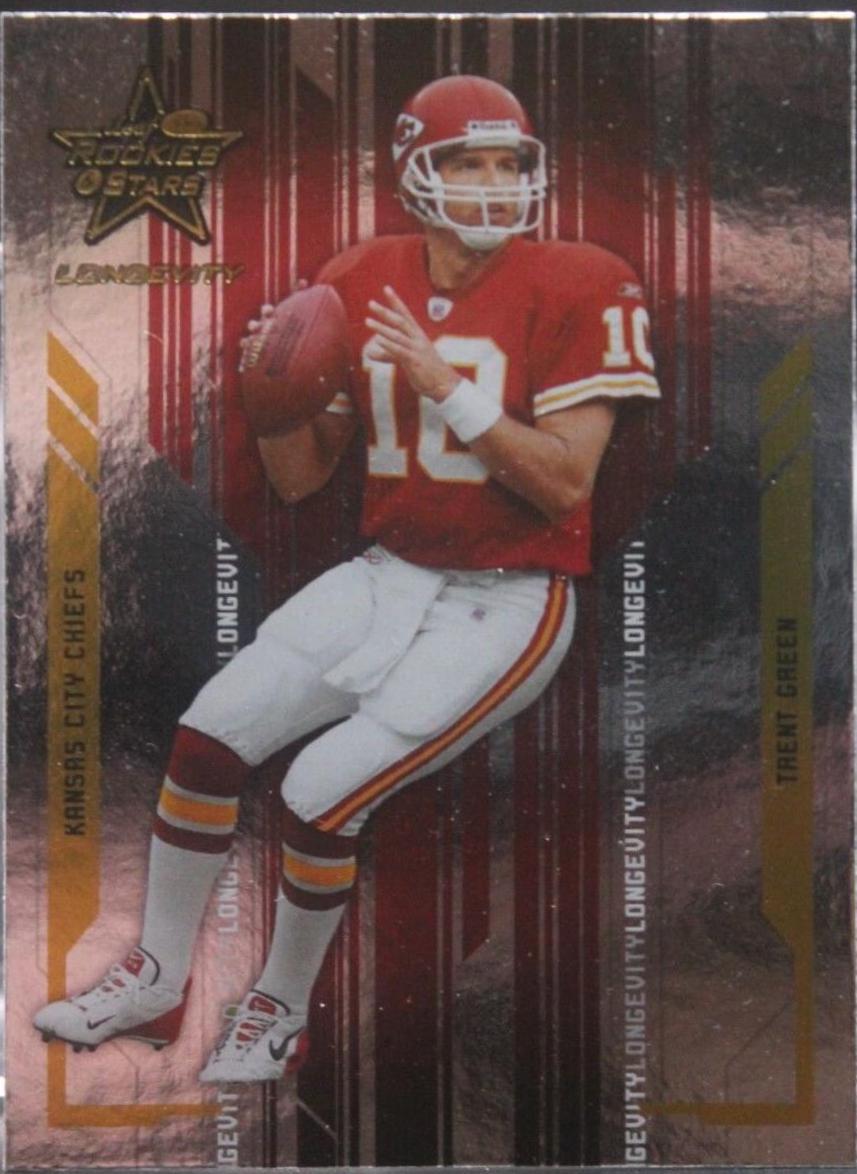 Trent Green #50 Football Cards 2005 Leaf Rookies & Stars
