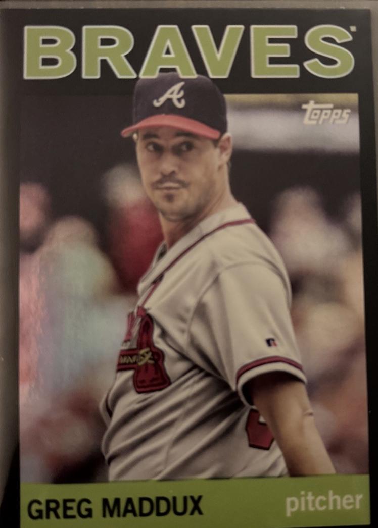 Greg Maddux [Black] #42