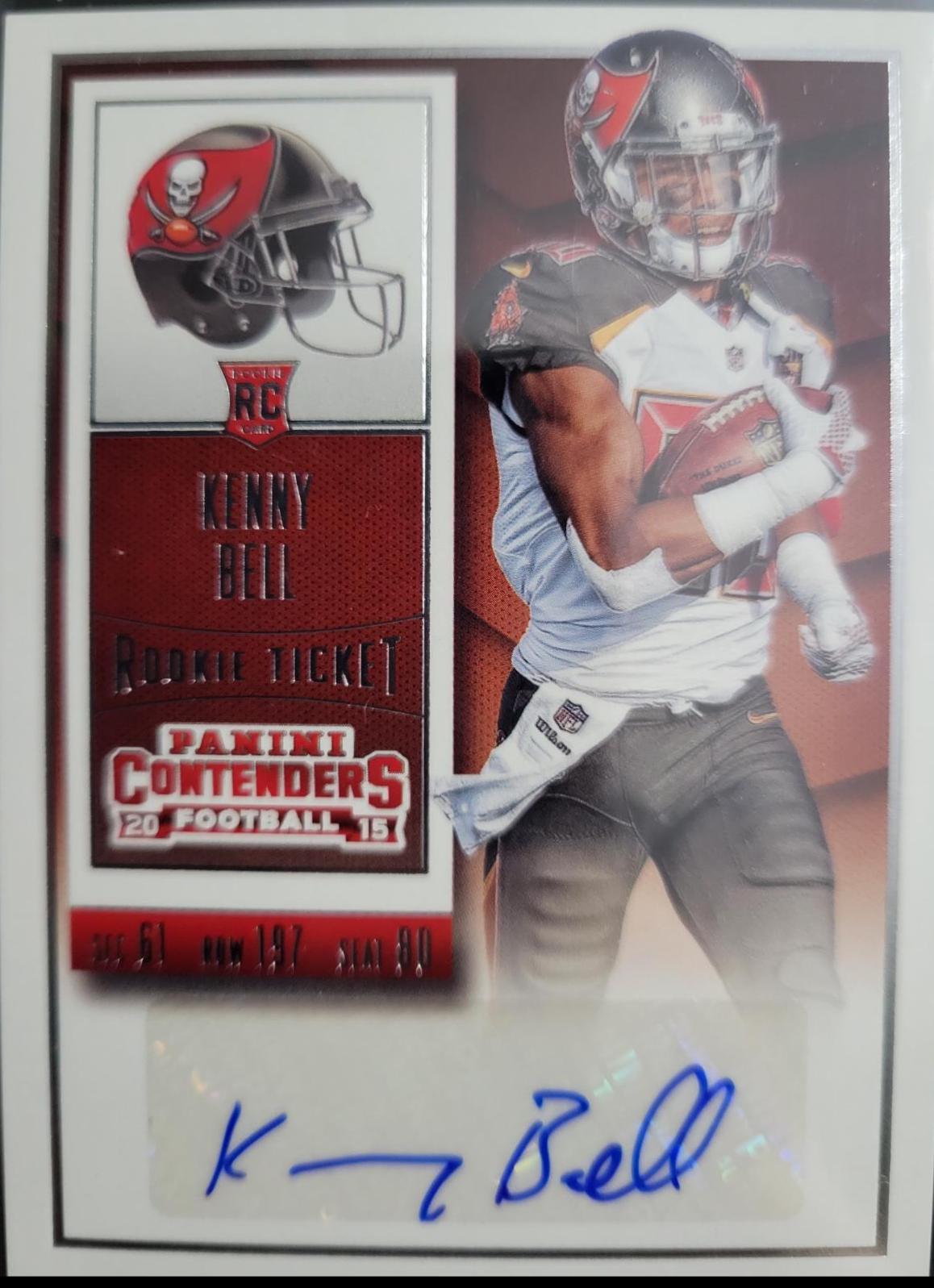 Kenny Bell #101 Football Cards 2015 Panini Contenders Rookie Ink