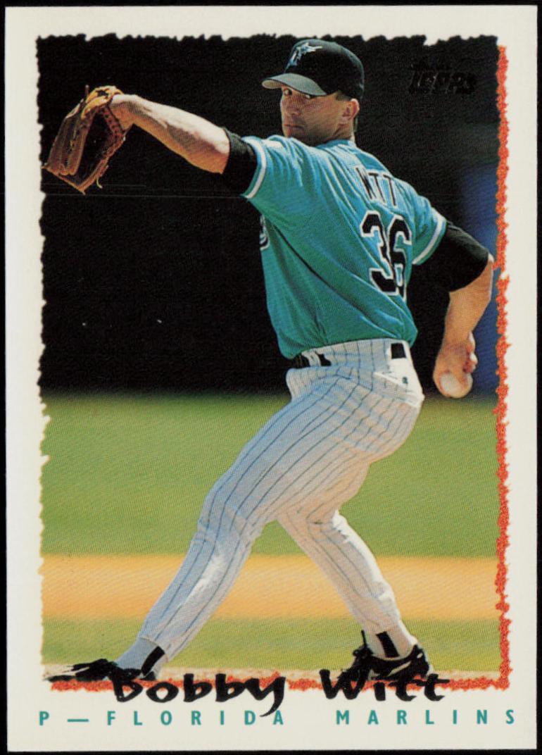 Bobby Witt #123T Baseball Cards 1995 Topps Traded