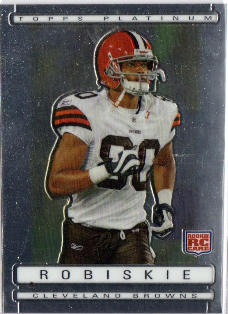 Brian Robiskie #114 2009 Topps Platinum Football