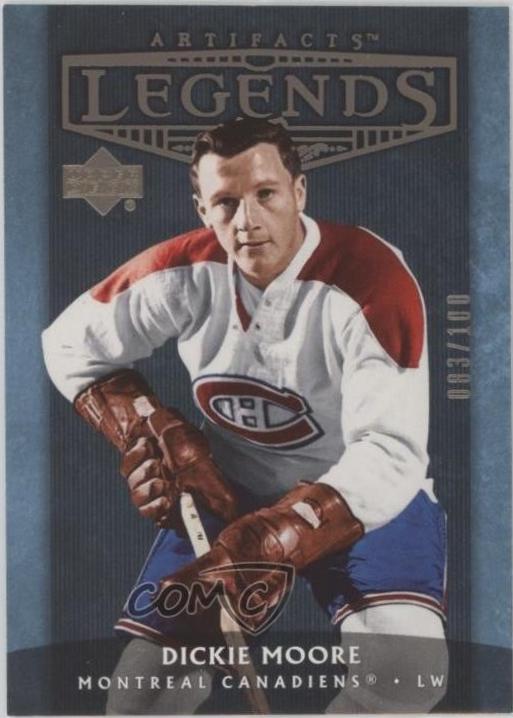 Dickie Moore #135 2005 Upper Deck Artifacts Hockey