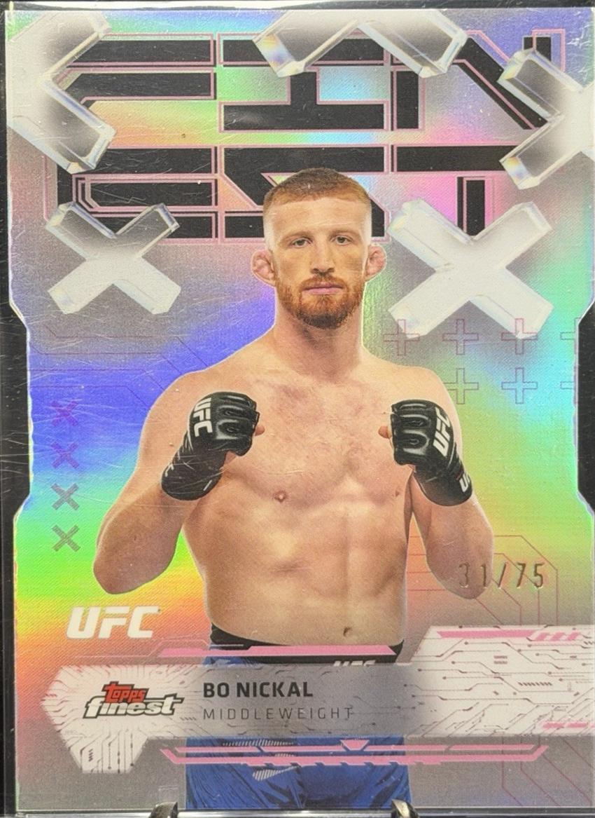 Bo Nickal [Die-Cut Refractor] #92