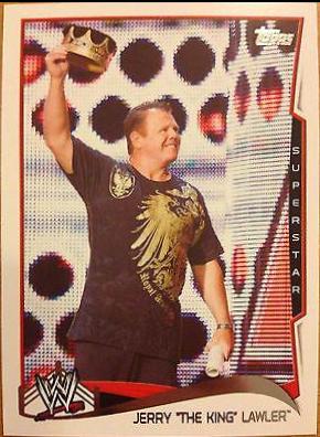 Jerry Lawler #24 Wrestling Cards 2014 Topps WWE
