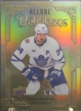 Auston Matthews #DB-99 Hockey Cards 2023 Upper Deck Allure Doubloons