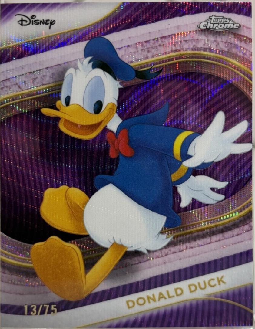 Donald Duck [Purple Wave Refractor] #34