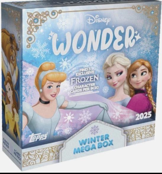 Winter Mega Box Prices | 2025 Topps Disney Wonder