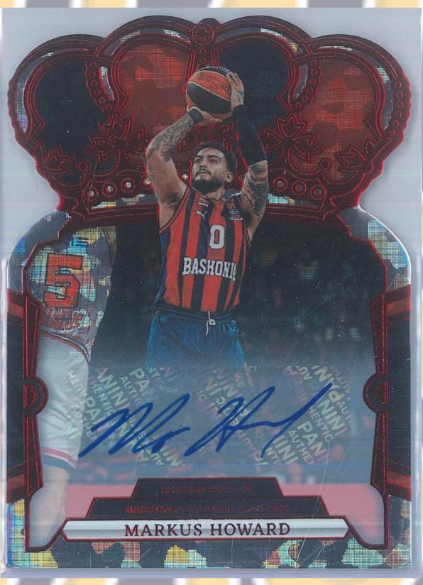 Markus Howard [Autograph Crystal Red] #12