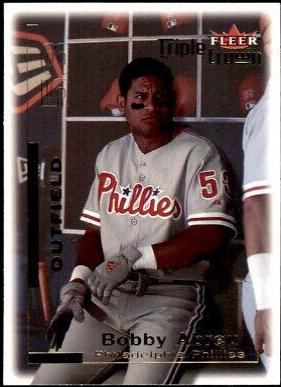 Bobby Abreu #110 Baseball Cards 2001 Fleer Triple Crown