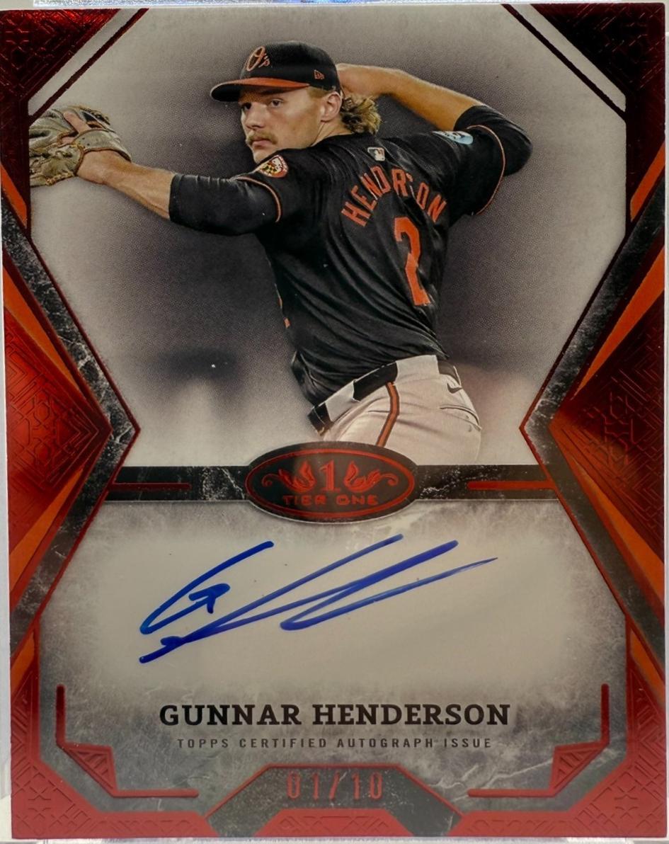 Gunnar Henderson [Red Foil] #TOTA-GH