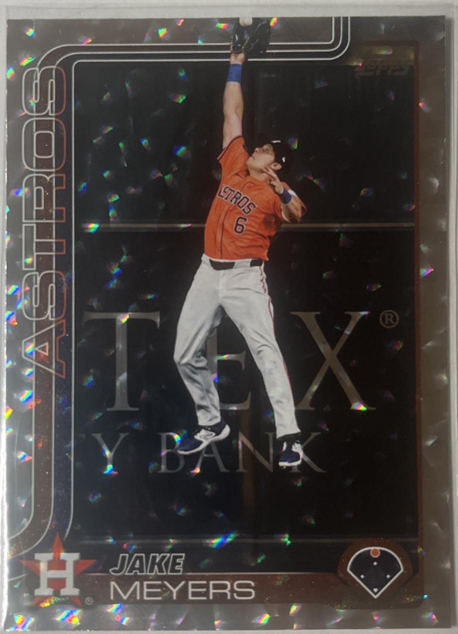 Jake Meyers [Silver Crackle Foilboard] #621