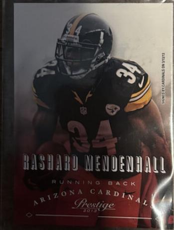 Rashard Mendenhall #5 Football Cards 2013 Panini Prestige