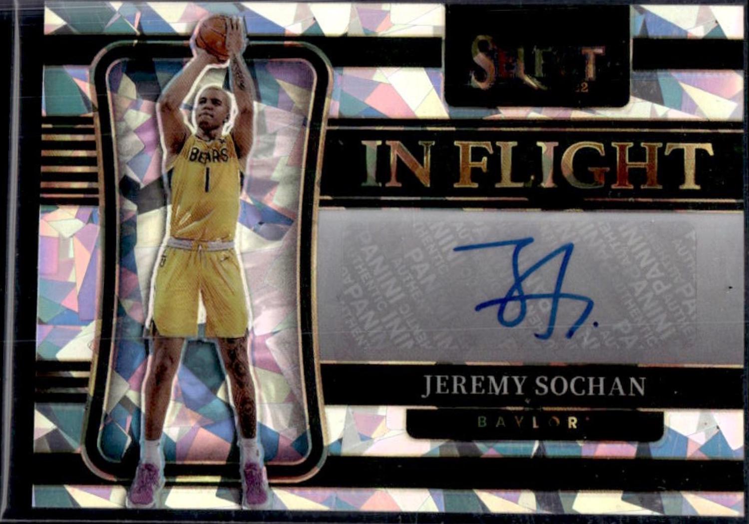 Jeremy Sochan [Cracked Ice] #IN-JSO