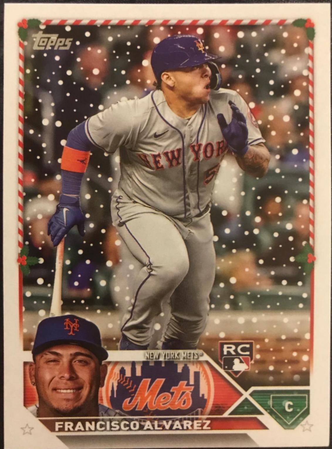 Francisco Alvarez #H111 Baseball Cards 2023 Topps Holiday