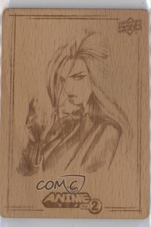 Black Widow #WH-6 Marvel 2023 Upper Deck Anime Volume 2 Woodblock Echo