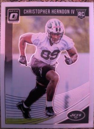 Christopher Herndon IV #134 Football Cards 2018 Donruss Optic
