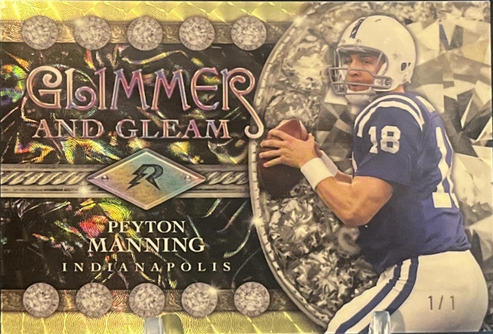 Peyton Manning #GG-2 Football Cards 2024 Topps Resurgence Glimmer and Gleam