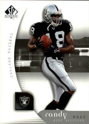 Randy Moss #62 2005 Sp Authentic Football