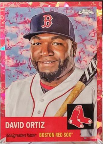 David Ortiz [Toile Cream Fuchsia Atomic] #197