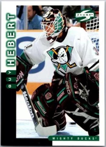 Guy Hebert #6 Hockey Cards 1997 Score