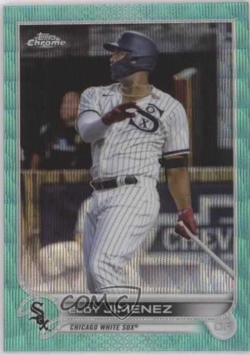Eloy Jimenez [Aqua Wave Refractor] #16