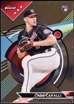 Cade Cavalli #52 Baseball Cards 2023 Topps Finest