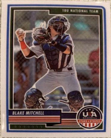 Blake Mitchell #57 2023 Panini Stars & Stripes USA Baseball