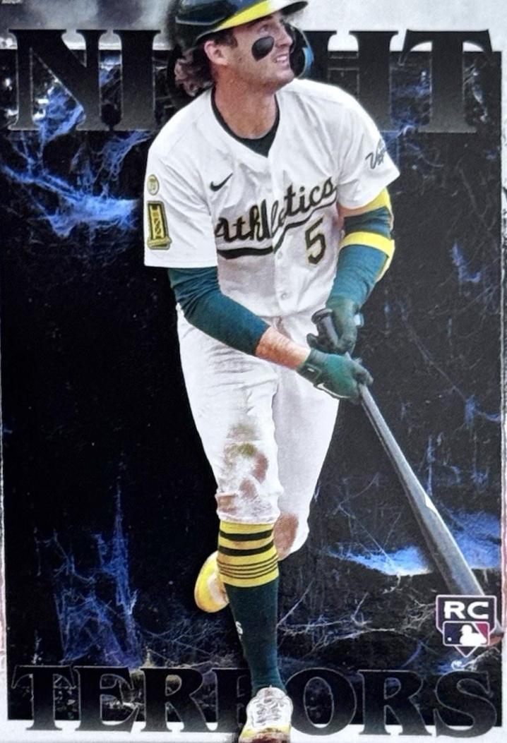Jacob Wilson #NT-11 Prices [Rookie] | 2025 Topps Update Night Terrors |  Baseball Cards