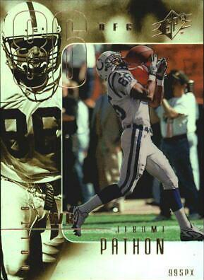 Jerome Pathon #39 1999 SPx Football