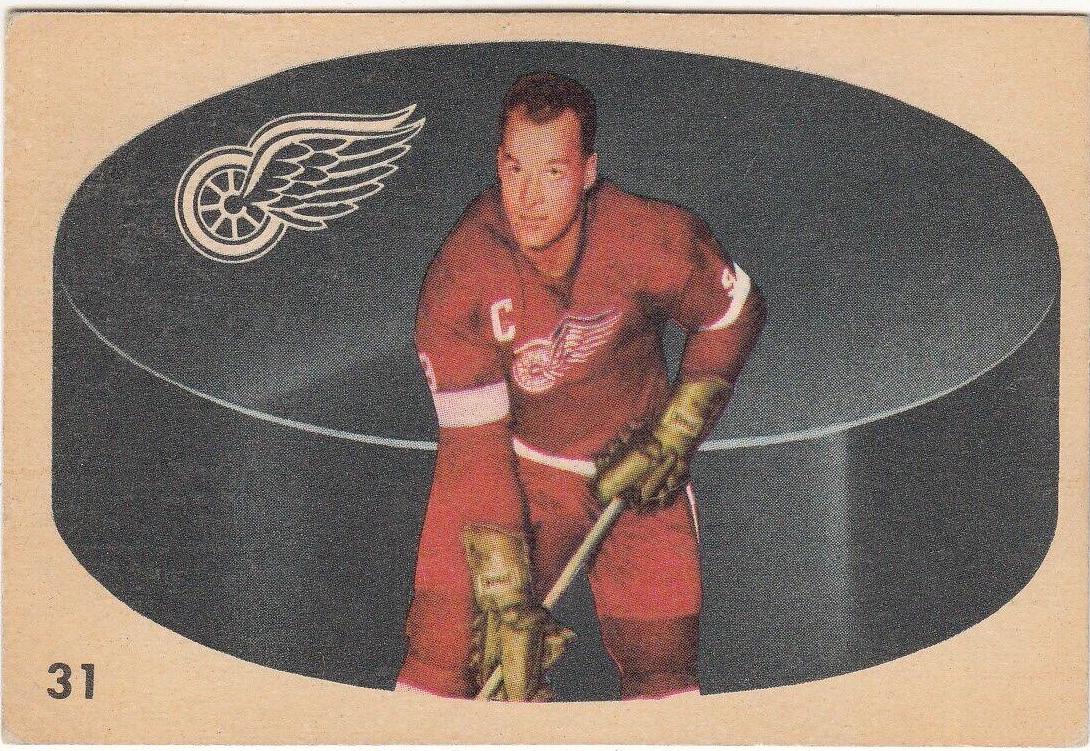 Gordie Howe #31 Hockey Cards 1962 Parkhurst