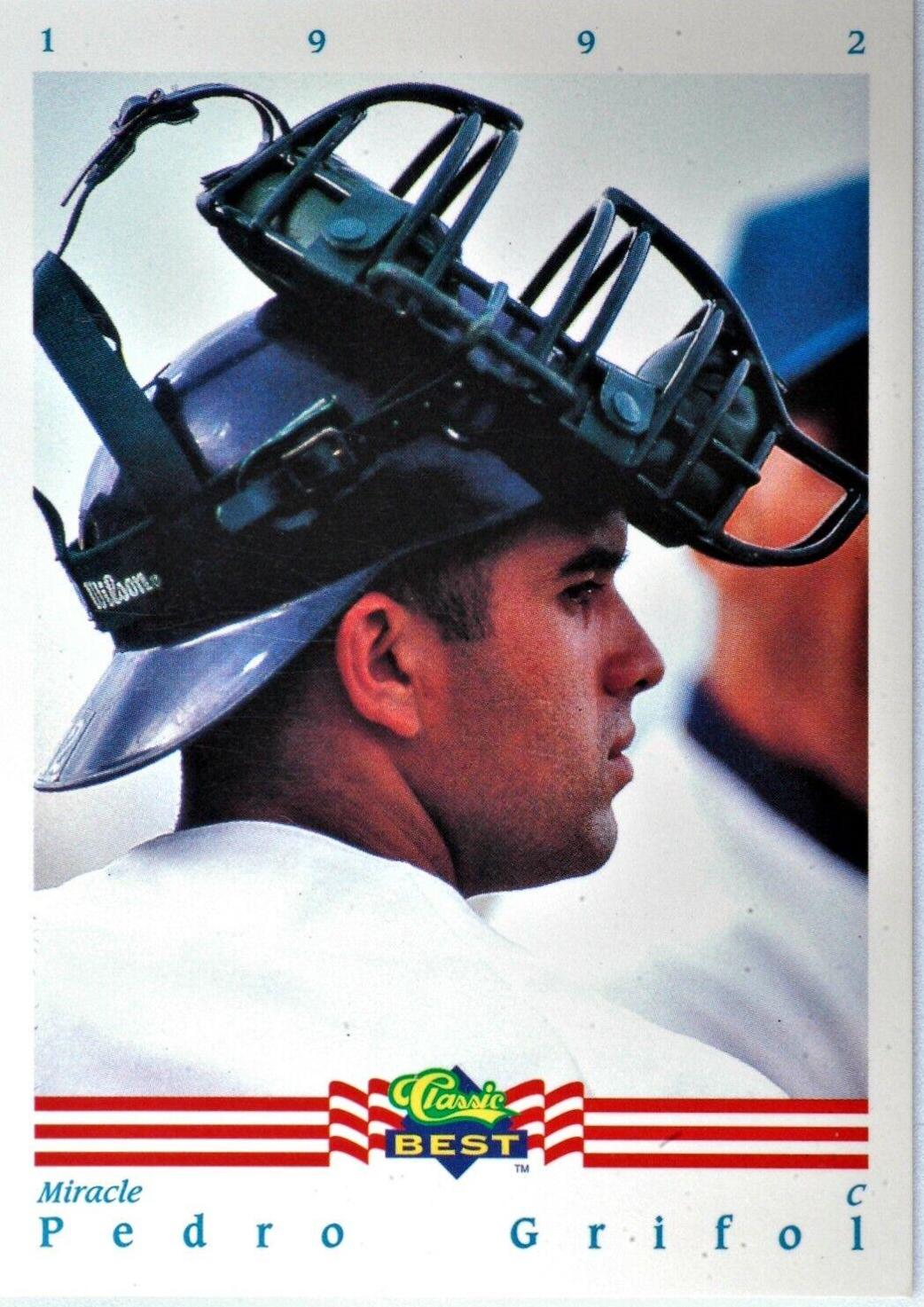 Pedro Grifol #12 Baseball Cards 1992 Classic Best