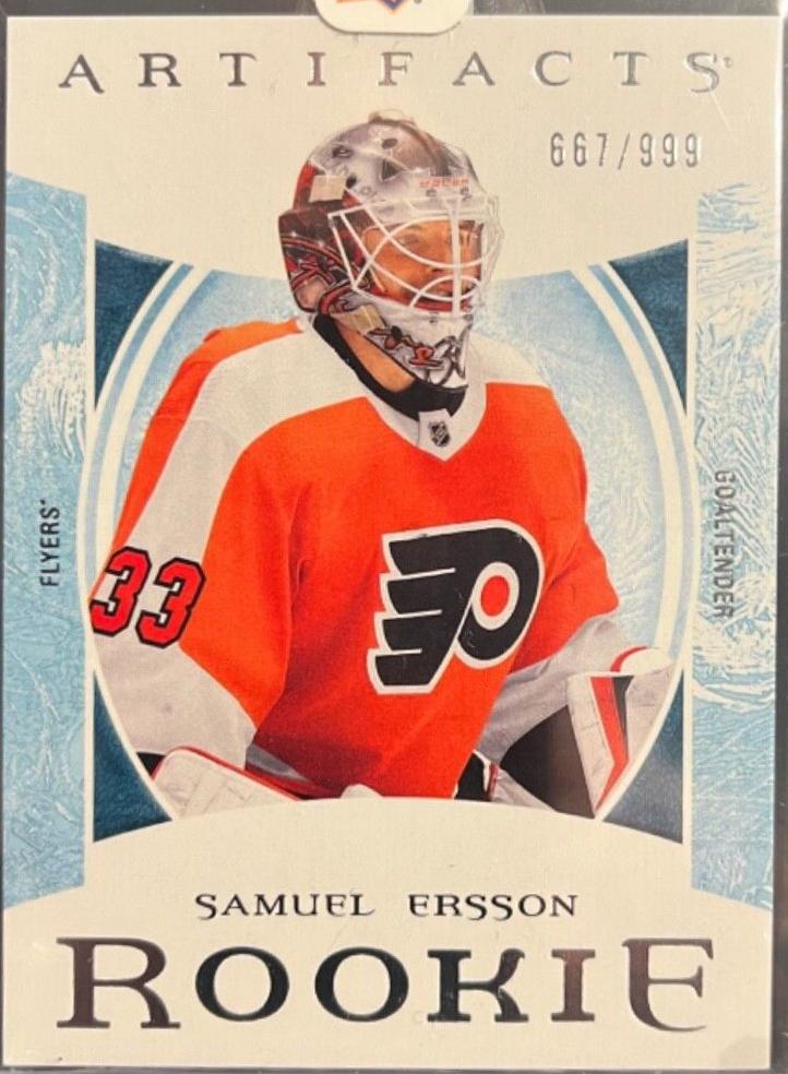 Samuel Ersson #222 2022 Upper Deck Artifacts Hockey
