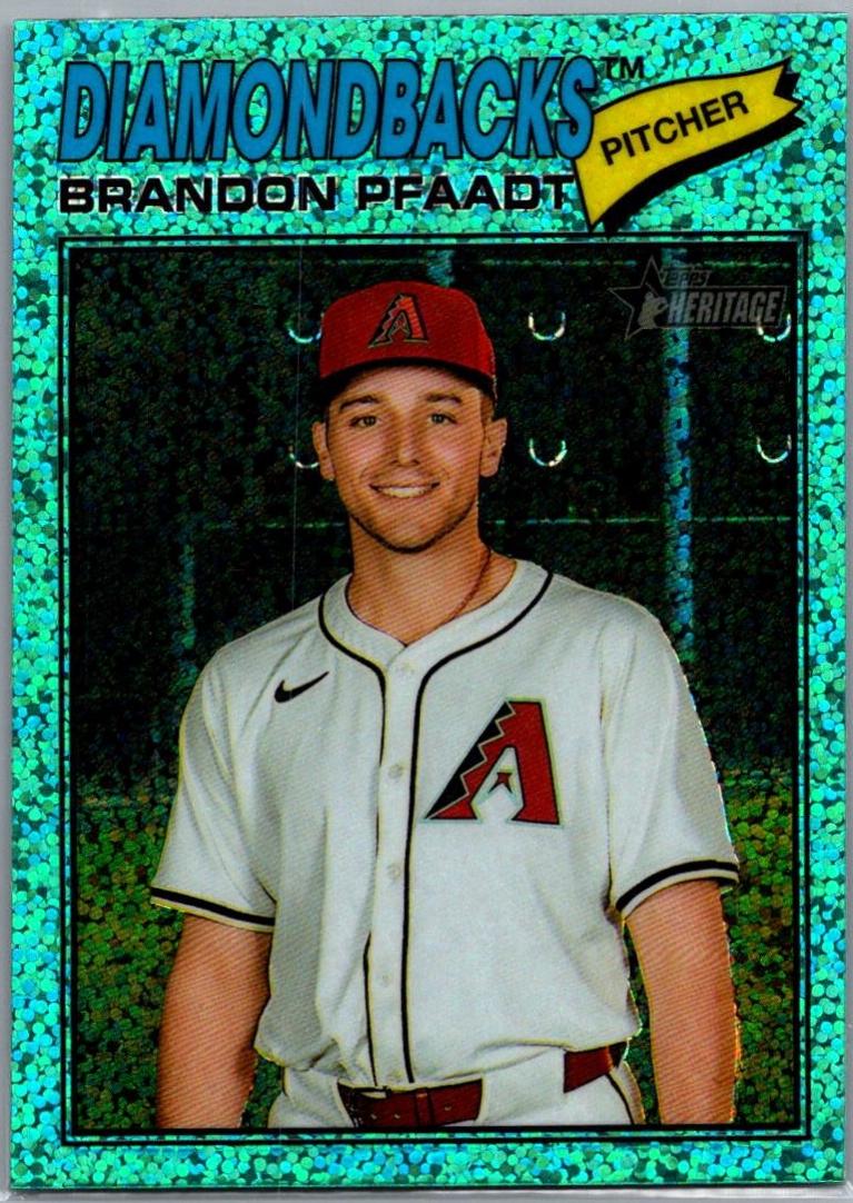 Brandon Pfaadt [Aqua Sparkle Chrome] #126