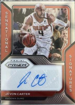 Jevon Carter Basketball Cards 2020 Panini Prizm Sensational Signatures