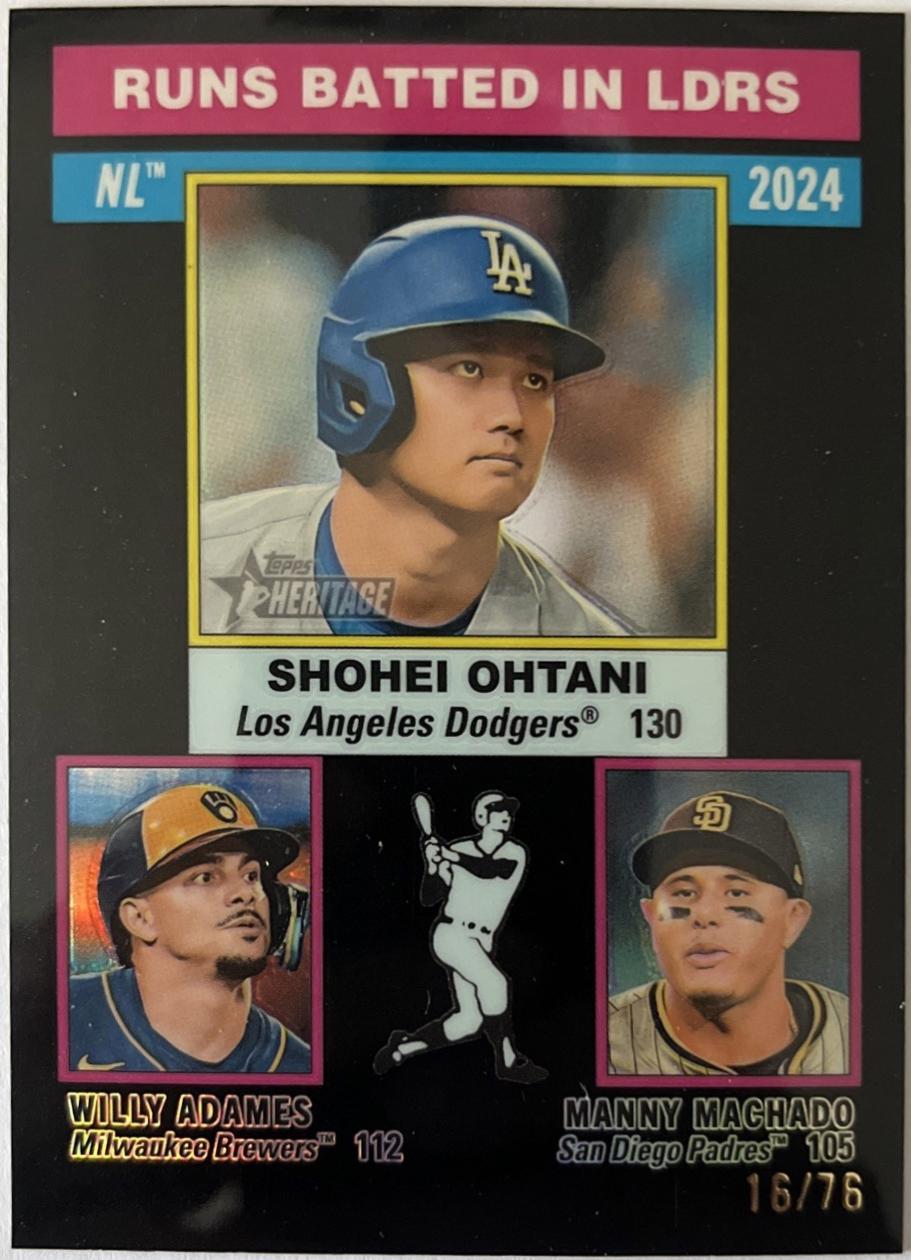 Manny Machado / Willy Adames / Shohei Ohtani [Color of the Year] #195