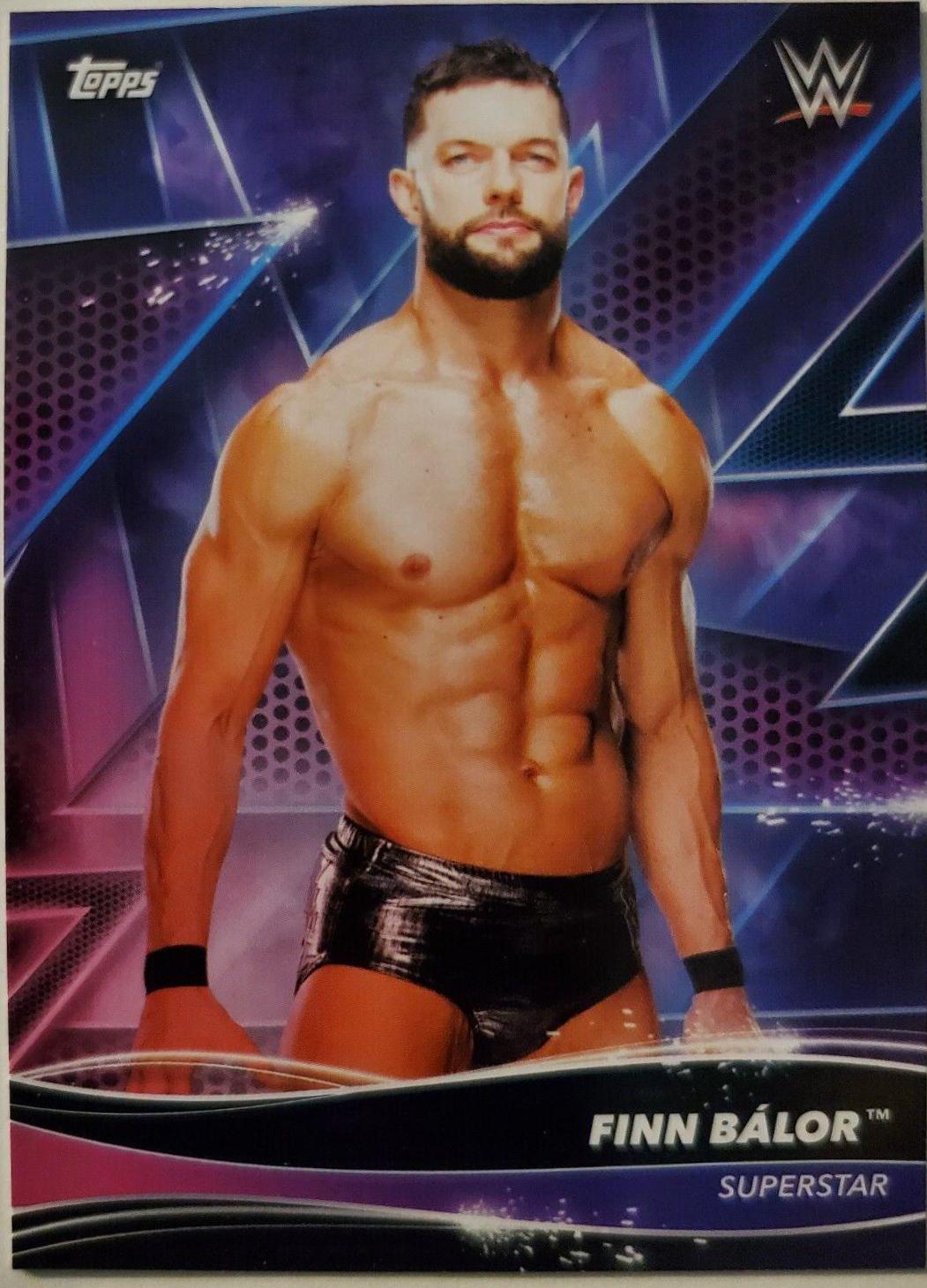 Finn Balor #41 Wrestling Cards 2021 Topps WWE Superstars