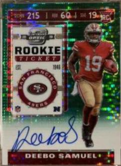Deebo Samuel [Autograph Green Pulsar] #111