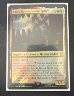 Craig Boone, Novac Guard