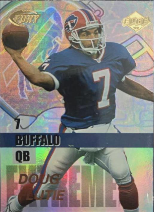 Doug Flutie #E4 Football Cards 1999 Collector's Edge Fury Extreme Team